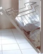 LAUNDRY BASKET CP WIRE