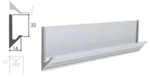 HANDLE RINCOMATIC CASCADA INCL ENDS & CLIPS