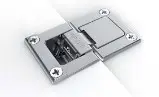 TIOMOS FLAP HINGE NICKEL