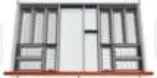 ORGA-LINE CUTLERY TRAY 1200