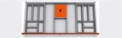 ORGA-LINE CONTAINER SET 202 WIDE